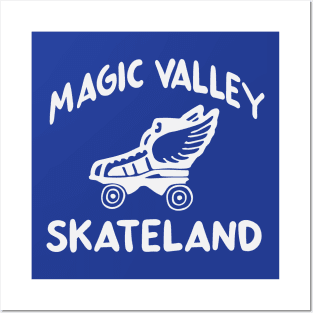 Magic Valley Skateland Coudersport PA Skating Rink Posters and Art